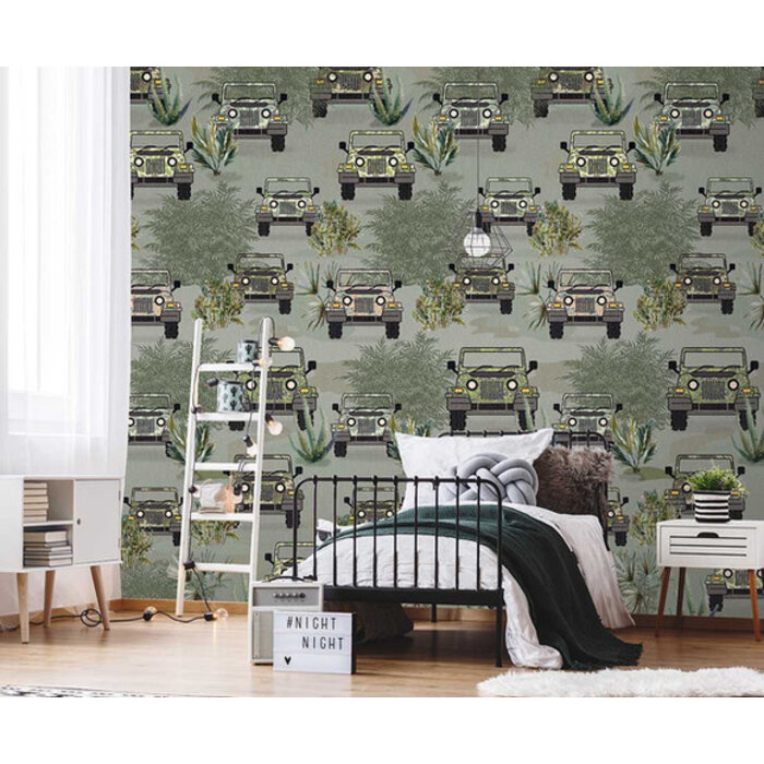 Sofie & Junar - Bush Drive Green 100x280cm