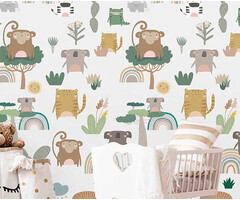 Sofie & Junar - Jungle Party 100x280cm