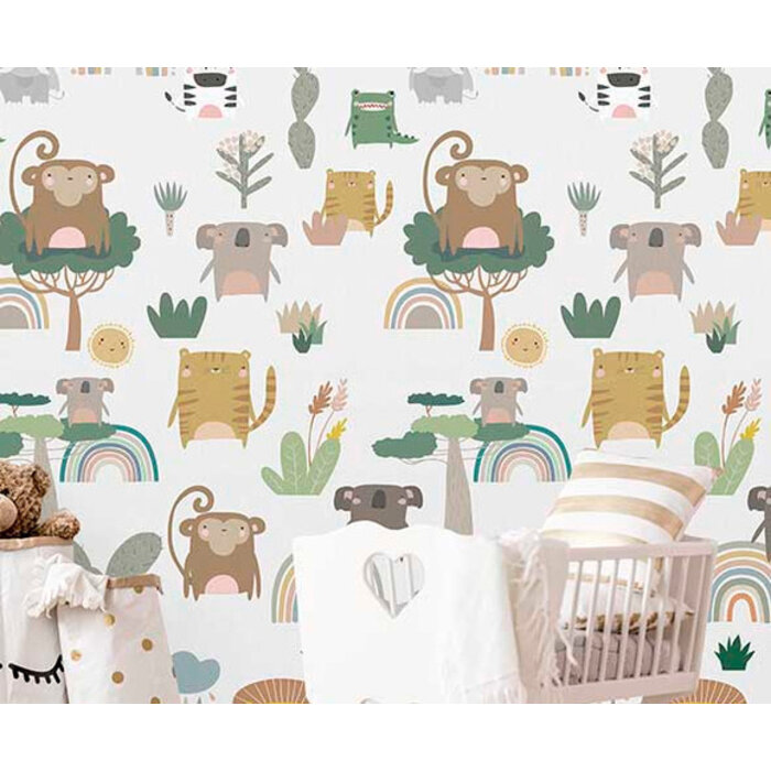 Sofie & Junar - Jungle Party 100x280cm