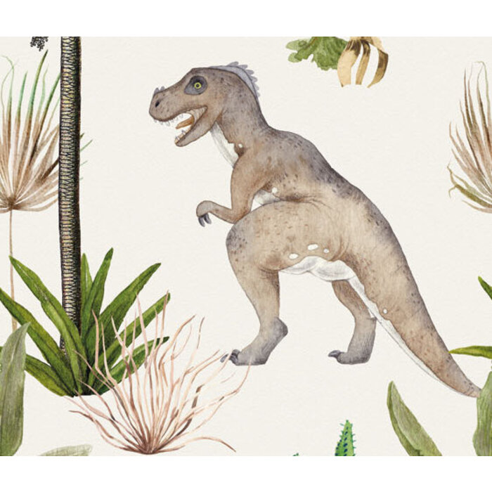 Sofie & Junar - Dino Parc Green 100x280cm