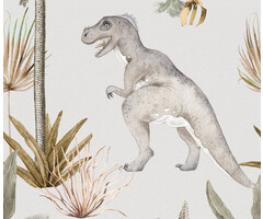 Sofie & Junar - Dino Parc Gray 100x280cm