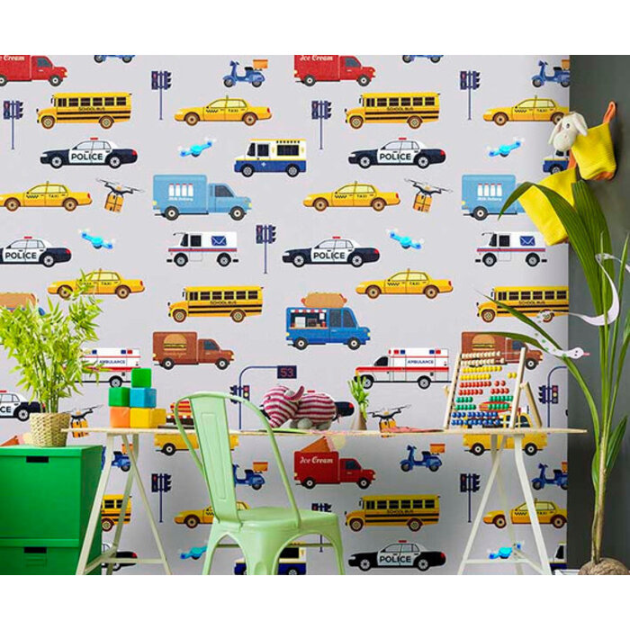 Sofie & Junar - City Lights Colors 100x280cm