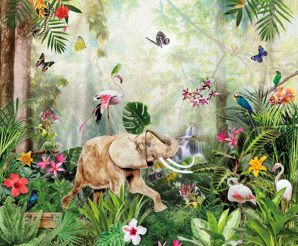 Sofie & Junar - Jungle Dance 300x280cm