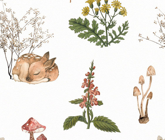 Sofie & Junar - Silent Forest 100x280cm