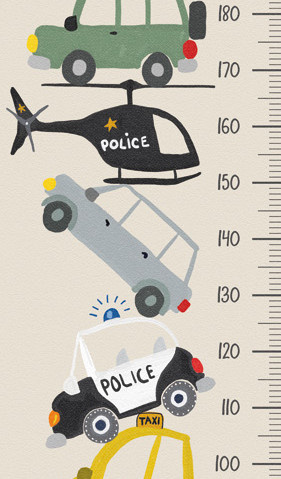 Sofie & Junar - groeimeter 50x280cm