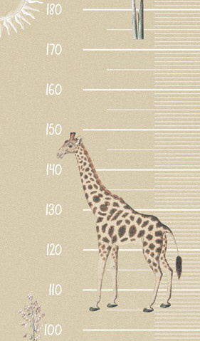 Sofie & Junar - groeimeter 50x280cm