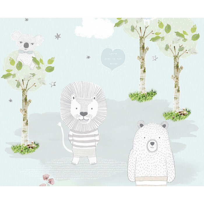 Kay & Liv - Bears And Lions 200x280cm