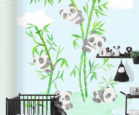 Kay & Liv - Panda Love 200x280cm