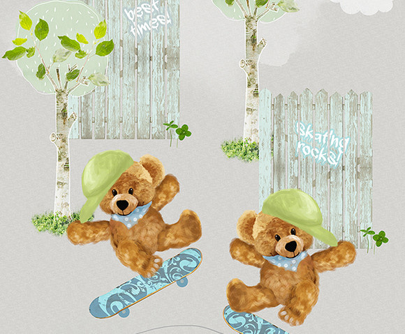 Kay & Liv - Skate Life 200x280cm