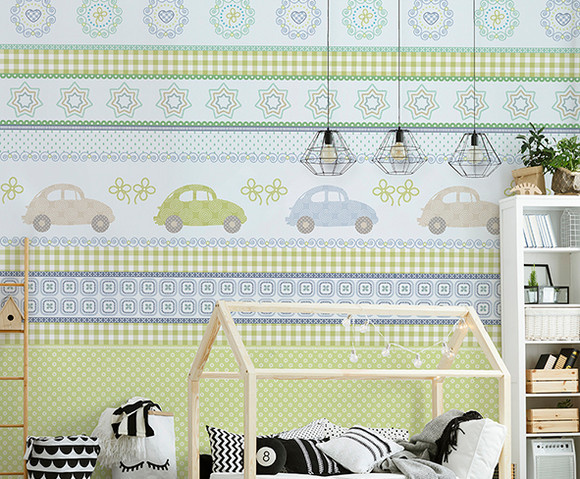 Kay & Liv - Boys R Boys Groen 200x280cm