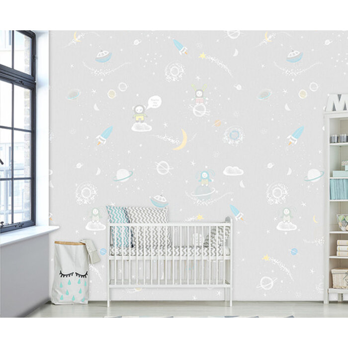 Kay & Liv - Galaxy Grijs 200x280cm