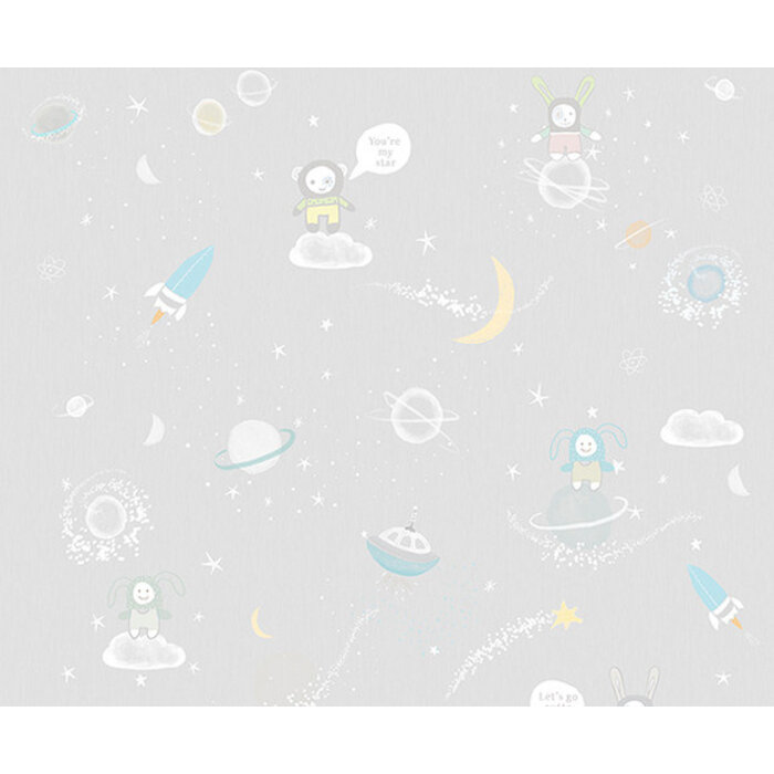 Kay & Liv - Galaxy Grijs 200x280cm