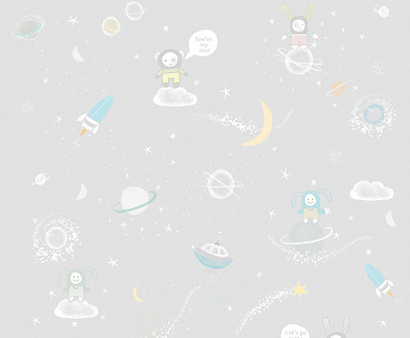 Kay & Liv - Galaxy Grijs 200x280cm