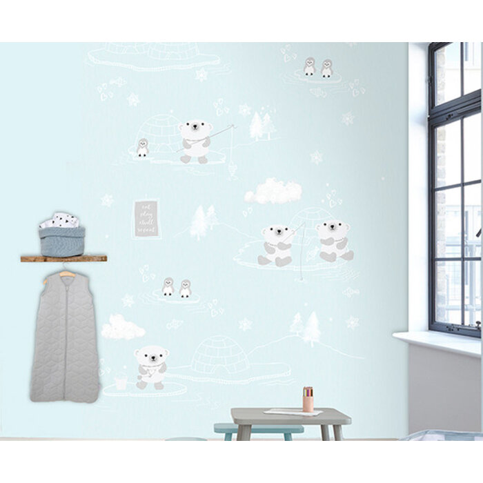 Kay & Liv - Arctic Blauw 200x280cm