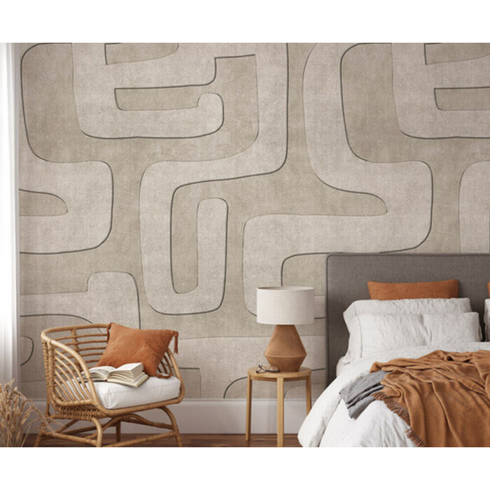 Connected - Flowing Fossil 200x280cm