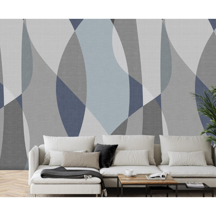 Connected - Happening Blue 200x280cm