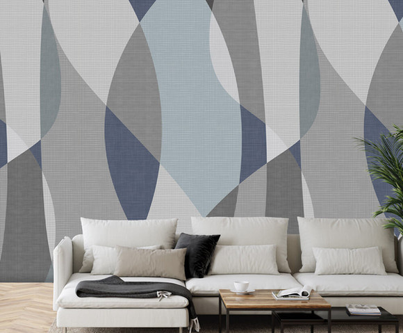 Connected - Happening Blue 200x280cm