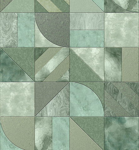 Connected - Be Square Green 200x280cm