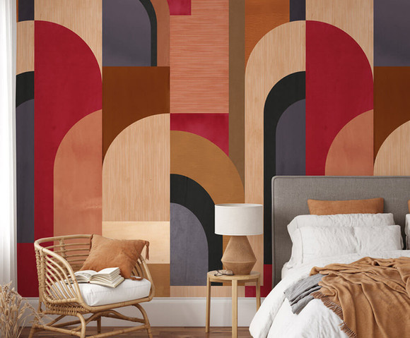 Connected - Midcentury Warm 200x280cm