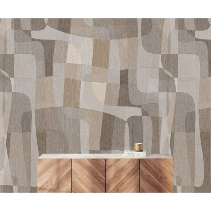 Connected - This World Taupe 200x280cm