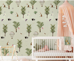 Olive & Noah - Ostrich Green 100x280cm