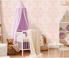 Olive & Noah - Sweet Ornament lilac 150x280cm