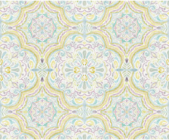 Olive & Noah - Sweet Ornament green 150x280cm