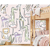 Olive & Noah - Simple Jungle Pink 200x280cm