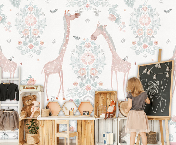 Olive & Noah - Giraffe's Eden 200x280cm