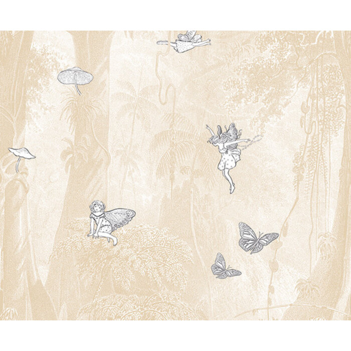 Olive & Noah - Fairytale Forest Sand 150x280cm