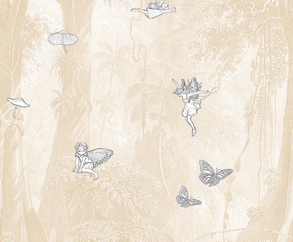 Olive & Noah - Fairytale Forest Sand 150x280cm