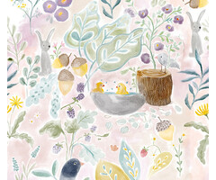 Olive & Noah - Sweet Garden 100x280cm