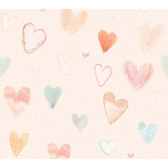 Olive & Noah - Sweet Hearts 100x280cm