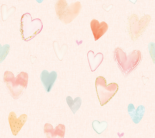 Olive & Noah - Sweet Hearts 100x280cm