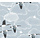 Olive & Noah - Soft Blue Clouds 100x280cm