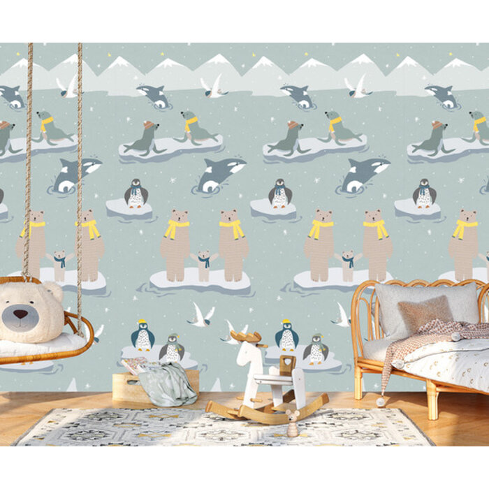 Olive & Noah - Winterworld 100x280cm