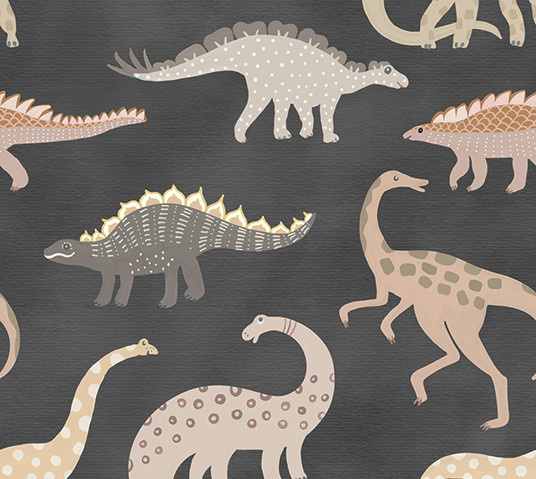 Olive & Noah - Dino's Play dark 100x280cm