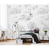 Olive & Noah - Farmlife Gray 200x280cm