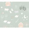 Olive & Noah - Farm Green 100x280cm