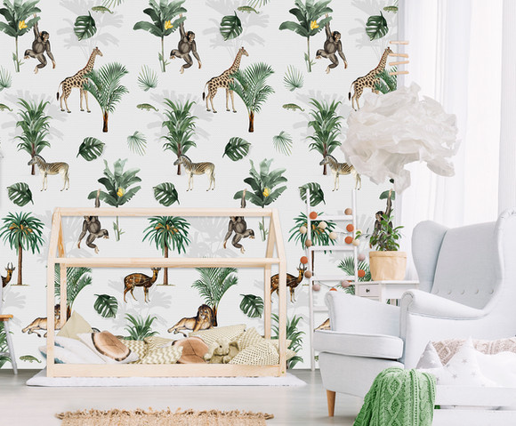 Olive & Noah - Jungle Play 100x280cm
