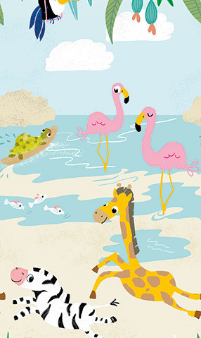 Morris & Mila - INK7264 100x280cm