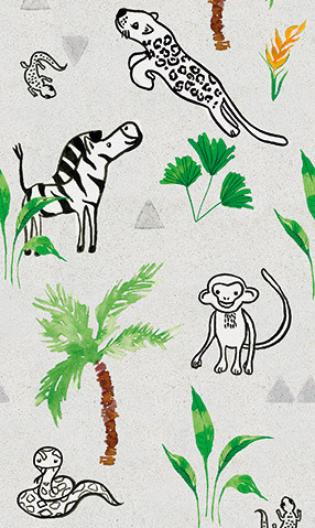 Morris & Mila - INK7272 100x280cm