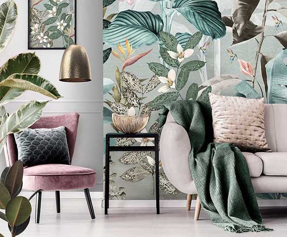 Floral Utopia - Magufuli Petrol 200x280cm