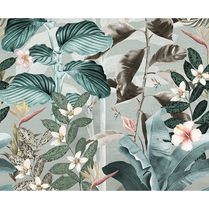 Floral Utopia - Magufuli Petrol 200x280cm