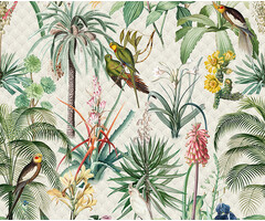 Floral Utopia - Tropical Morning 200x280cm