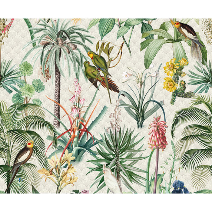 Floral Utopia - Tropical Morning 200x280cm