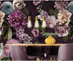 Floral Utopia - Mauve Afternoon 200x280cm