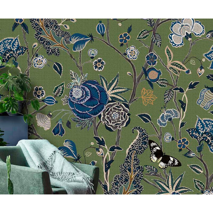 Floral Utopia - Pomegranate Moss 200x280cm