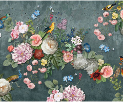 Floral Utopia - Abundance Dark 400x280cm