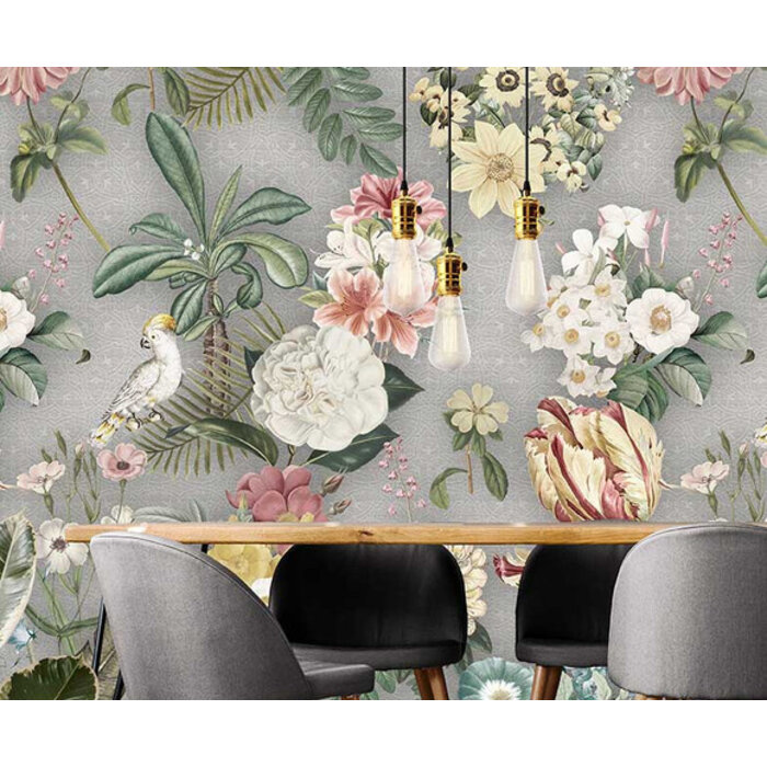 Floral Utopia - Costa Rica Gray 200x280cm